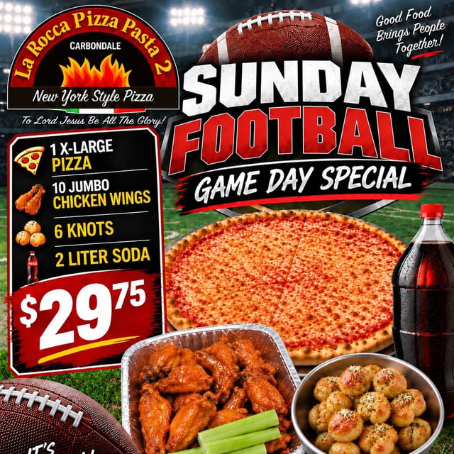 Sunday Football Pizza Special #5.