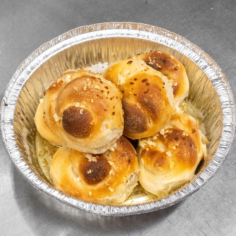 Delicious Garlic Knots Await