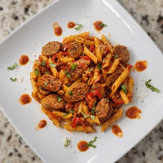 Sausage & Peppers Parm Dinner