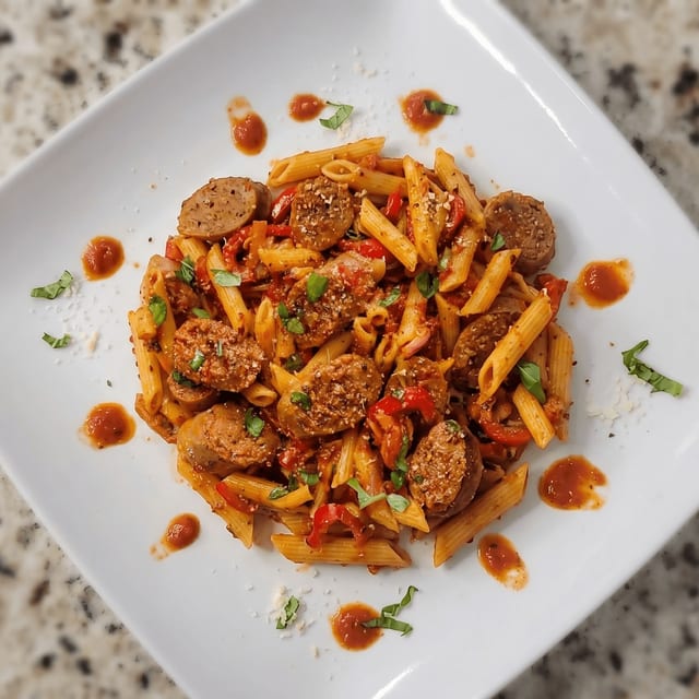 Sausage & Peppers Parm Dinner.