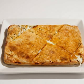 White Double Crust Pizza