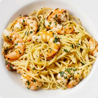 Scampi Shrimp (Spaghetti)