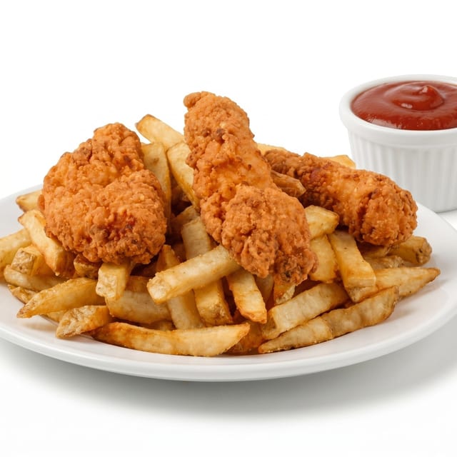 Chicken Fingers & Fries.