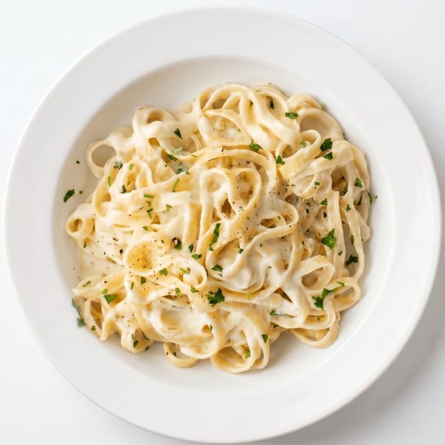 Fettuccine Alfredo.